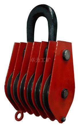 吊環(huán)型六輪滑車，軸套吊環(huán)型六輪滑車，滑車